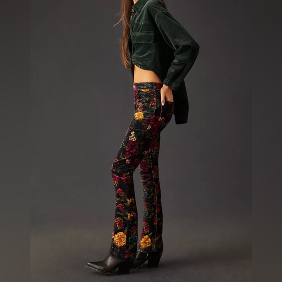 Pilcro Mid-Rise Velvet Skinny Jeans size 26 NWT - Picture 6 of 8